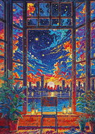 ART PUZZLE Puzzle WOWO Series: dream outlook 1000 pieces - Jigsaw Puzzle