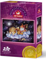 ART PUZZLE Puzzle Znamení zvěrokruhu: Lev 100 dílků - Jigsaw Puzzle