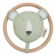 Trixie Mr. Polar Bear Rattle and Teether - Baby Rattle