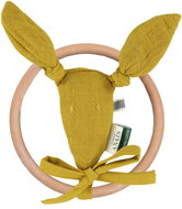 Trixie Kangaroo Bliss Mustard Rattle and Teether - Baby Rattle