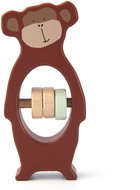 Trixie Mr. Monkey Wooden Rattle - Baby Rattle