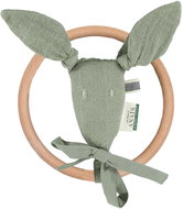 Trixie Kangaroo Bliss Olive Rattle and Teether - Baby Rattle