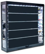Triple9 Plexiglas display case with LED lighting for 1:43 / 1:64 / 1:72 models, black - Storage Box