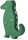 Mr. Crocodile natural rubber teething toy