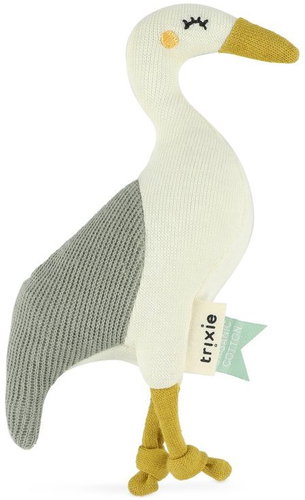 Trixie Mr. Heron knitted squeaky toy Main image Trixie Mr. Heron knitted squeaky toy - Baby Toy - Main image