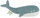 Mr Whale knitted squeaky toy