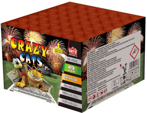 TARRA Fireworks battery - crazy cats 49 shots - Fireworks - Main image