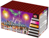 TARRA Fireworks battery - los bombos 96 shots - multicalibre - Fireworks