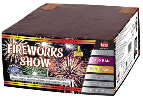 TARRA Fireworks battery - fireworks show 100 shots - Fireworks - Main image