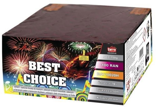 TARRA Fireworks battery - best choice 100 shots - Fireworks - Main image