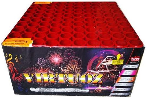 TARRA Fireworks battery - virtuoso 100 shots - Fireworks - Main image