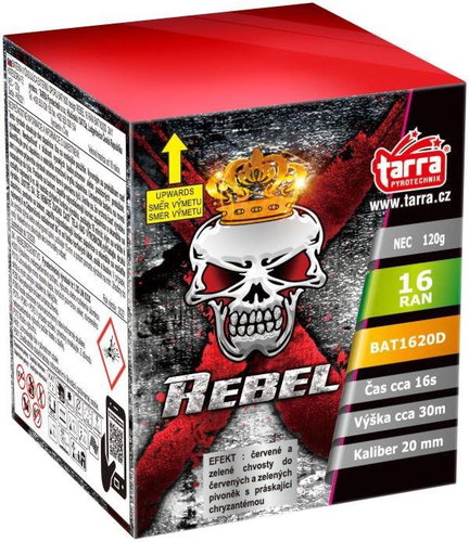 TARRA Fireworks battery - black magic 16 shots - Fireworks - Main image