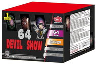 TARRA Fireworks battery - devil show 64 shots - Fireworks