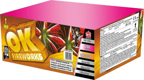 TARRA Fireworks battery - ok fireworks 200 shots - Fireworks - Main image