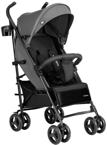 Tulano Davos 35 Dětský kočárek šedo-černý - Baby Buggy - Main image