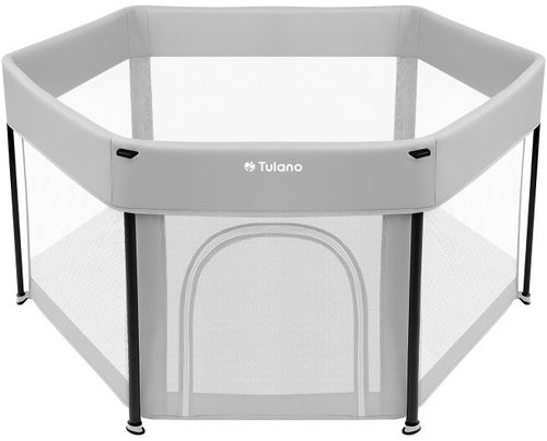 Tulano Cozy 30 šedá - Baby Playpen - Main image
