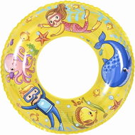 TEXTILOMANIA SEA ADVENTURE Inflatable ring, 60 cm, yellow - Swim Ring