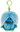 Pendant Fang blue