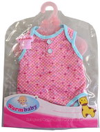 MaDe Clothes for dolls 42 cm high, sleeveless body - Toy Doll Dress