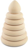 Ulanik Wooden pyramid round - Educational Toy