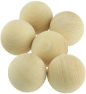 Wooden Balls set 6 pieces 45 mm - Game Set