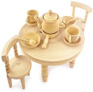 Wooden set of children's furniture for dolls - Educational Set