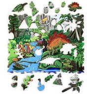 Wooden Puzzle Land Dinosaurs - Wooden Puzzle