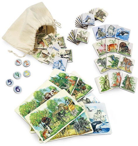 Ulanik Montessori board game Bingo Animals - Game Set - Main image