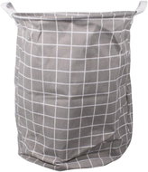 TEXTILOMANIE Toy and laundry basket CUBE, grey - Storage Box