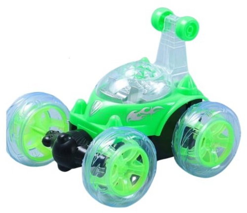 Universal Remote Controlled Stunt RC Car Twister, Green - Remote Control Car - Main image