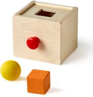 Ulanik Montessori drawer with a cube and ball - Montessori Toy