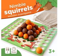 Vemkel Clever Squirrels wooden board game - Tabletop Game 