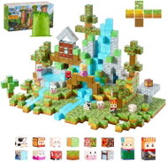 Vevor Magnetické bloky, sada 150 dílků Lesní hrad, senzorické hračky Stem - Building Set