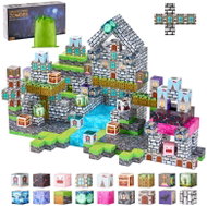 Vevor Magnetické bloky, sada 100 dílků Hřbitovní zombie, senzorické hračky Stem - Building Set