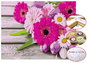 Painting by Numbers Vikpap Painting by numbers, canvas 40 × 30 cm - Spring flowers - Malování podle čísel