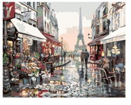 Vikpap Painting by numbers, canvas 40 × 30 cm - Paris - Painting by Numbers