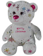 Vizopol Bear with glitter white 30 cm - Soft Toy