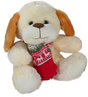 Vizopol Dog with red scarf 28 cm - Soft Toy