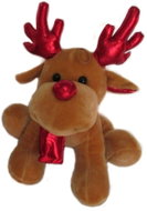 Vizopol Reindeer Christmas red antlers 20 cm - Soft Toy