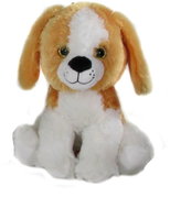 Vizopol Dog with sound with brown ears P3157-2 - Soft Toy