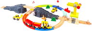 Aga4Kids DS5645 Fa vonatpálya - Vonatpálya
