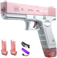 Toybit Automatic water pistol Splash with magazines, pink - Water Gun