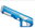 Electric Water Gun Pixel with automatic suction - blue