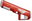 Electric Water Gun Pixel with automatic suction - red