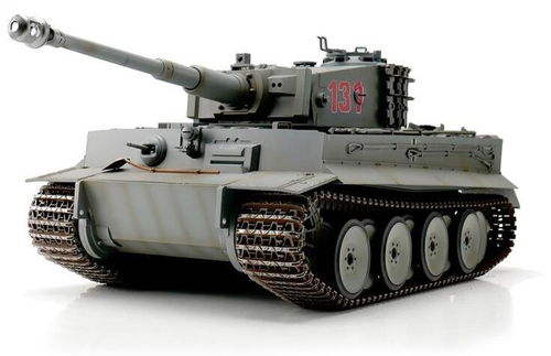 Torro Tiger I. WSN 2,4 GHz šedý 1:16 - RC tank - Hlavní obrázek
