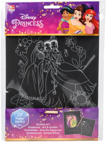 Alltoys Canenco Scratching Pictures Princesses - Scratch Pictures - Main image