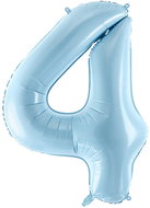 equipmentsenaparty Foil digits baby blue '4' - 86 cm - Balloons