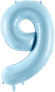equipmentsenaparty Foil digits baby blue '9' - 86 cm - Balloons