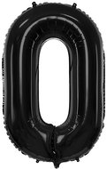 equipmentsenaparty Foil numerals black '0' - 86 cm - Balloons
