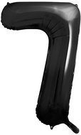 equipmentsenaparty Foil numerals black '7' - 86 cm - Balloons